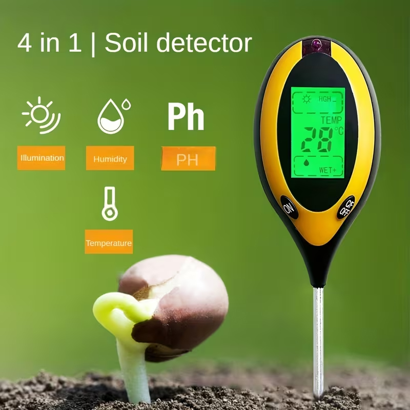 Soil Ph Meter - 4-in-1 Soil Moisture Meter – Multifunctional