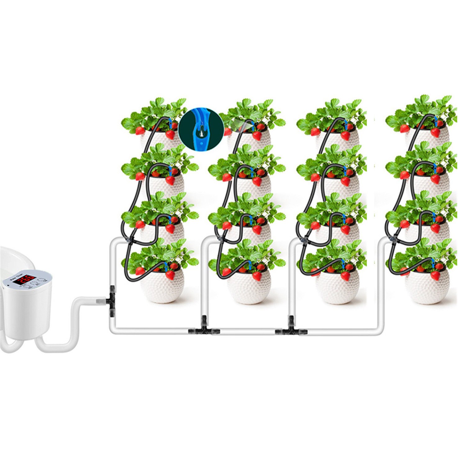Drip Irrigation Kit - Automatic Watering System for Potted Plants