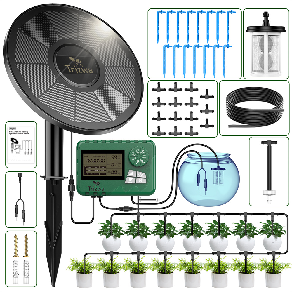 Drip Irrigation Kit - Solar Drip Irrigation System with Smart