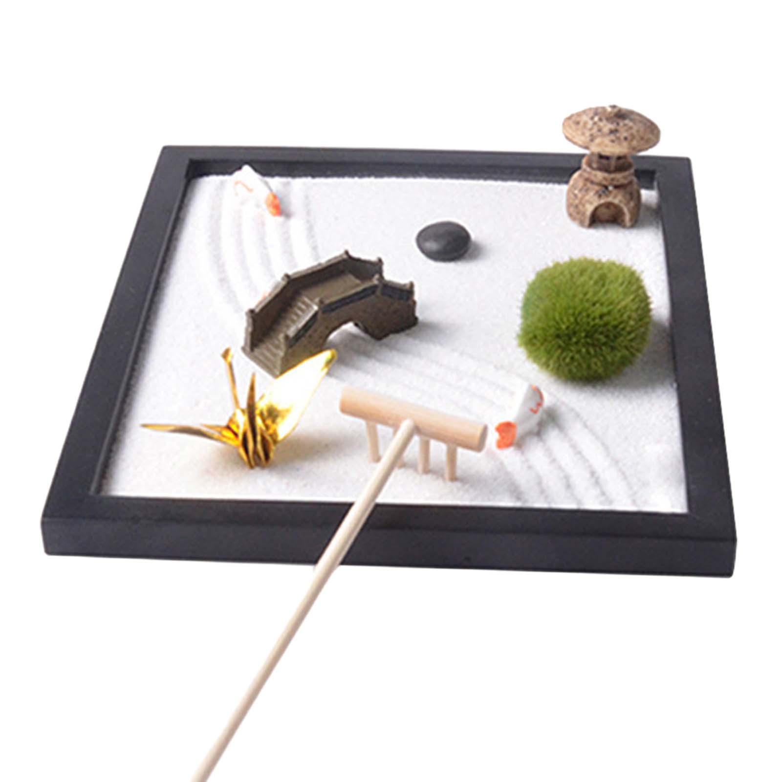 Zen Gardening Tools - Zen Garden Sand Tray for Desk