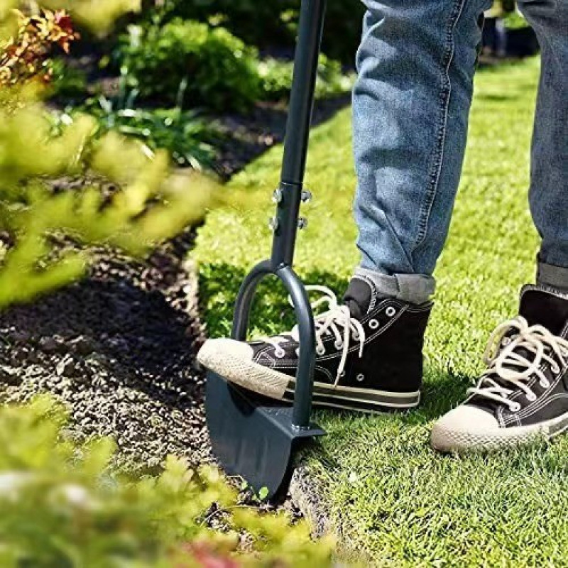 DIY Grade Half Moon Handle Law - Gardening Tools Edger 评论和价格