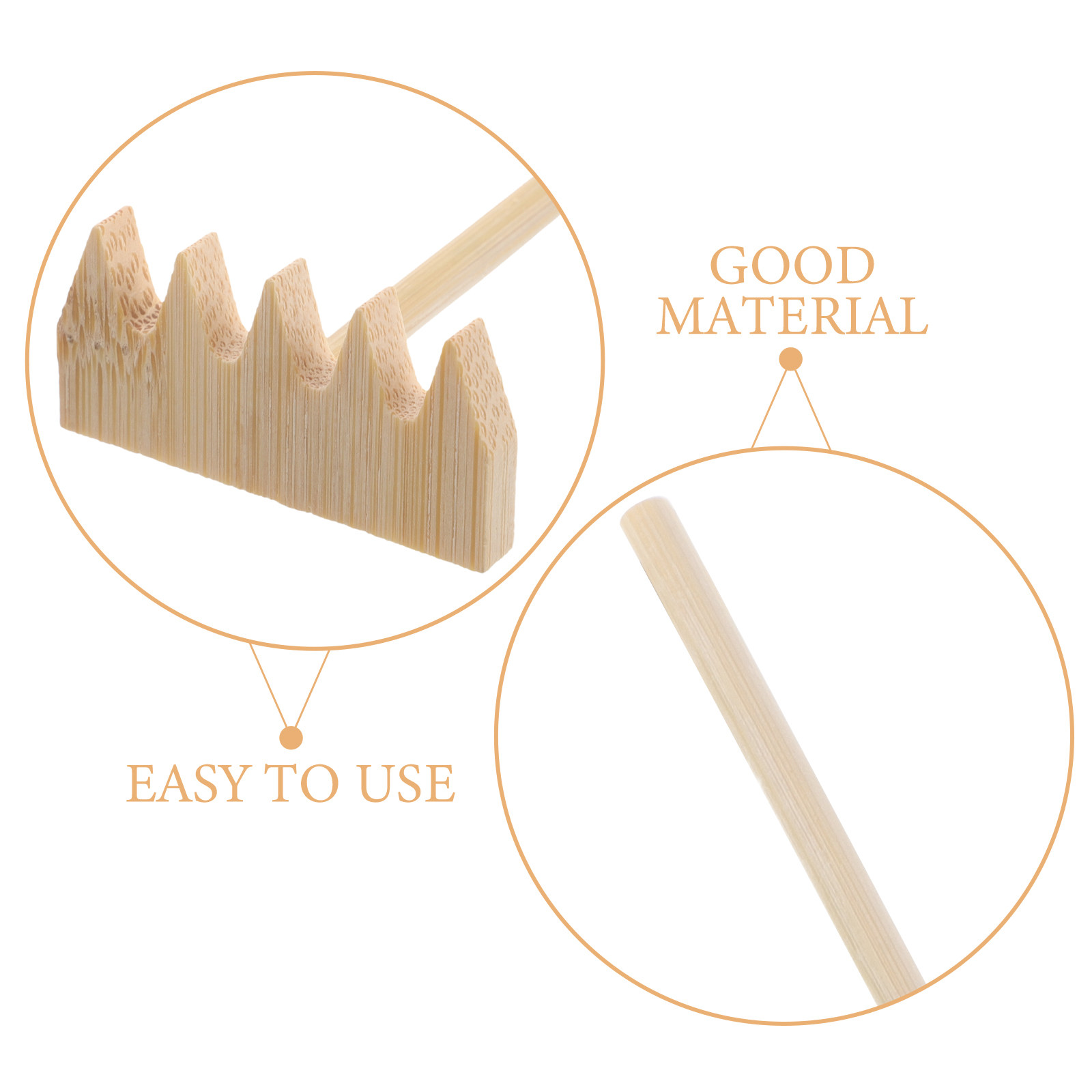 4Pcs Bamboo Zen Sand Garden Ra - Zen Gardening Tools 评论和价格