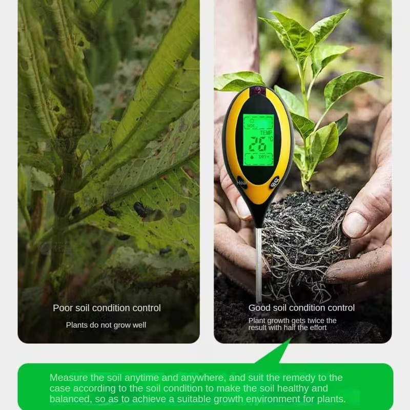 4-in-1 Soil Moisture Meter – M - Soil Ph Meter 评论和价格