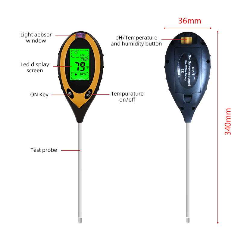 Soil PH Meter Tester Soil Test - Soil Ph Meter 评论和价格