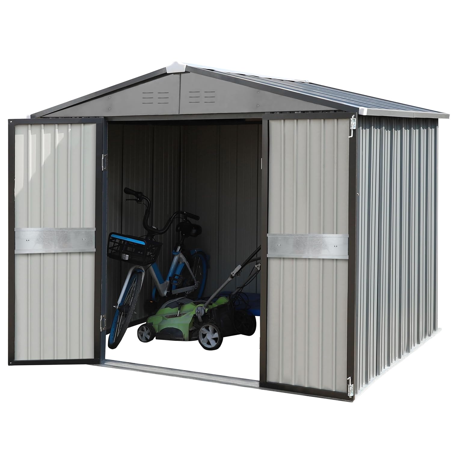 10' x 10' Outdoor Storage Shed - Gardening Tools Of 评论和价格