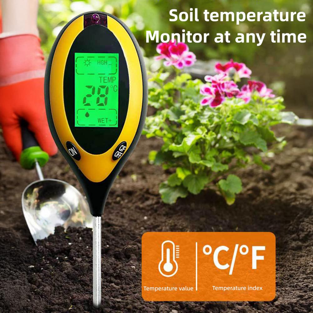 Plant Growth Monitor 4-in-1 So - Soil Ph Meter 评论和价格
