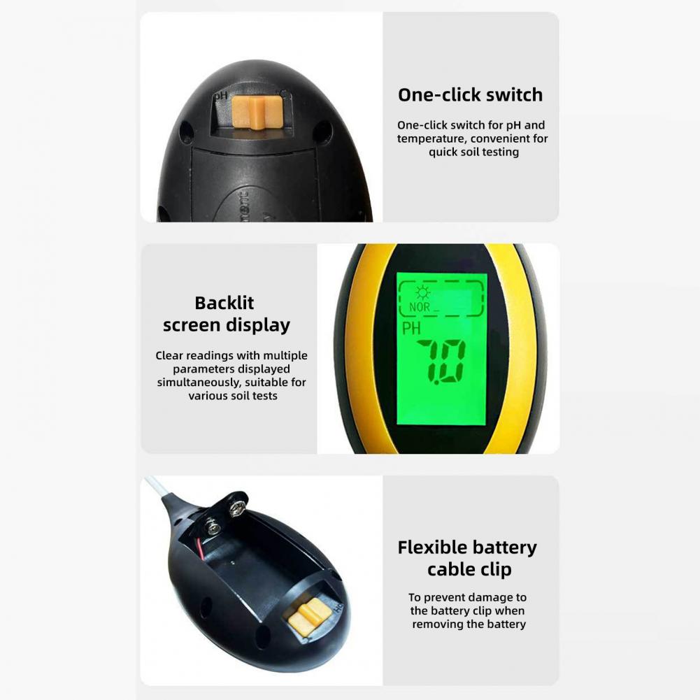 Plant Growth Monitor 4-in-1 So - Soil Ph Meter 评论和价格