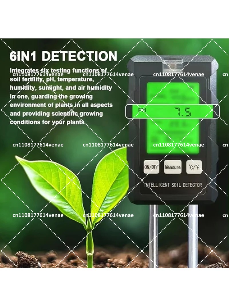 6-in-1 Soil Test Kit, pH Moist - Soil Ph Meter 评论和价格