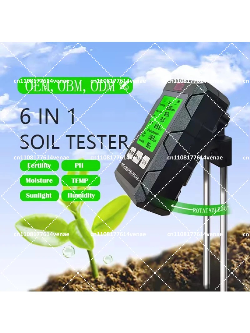 6-in-1 Soil Test Kit, pH Moist - Soil Ph Meter 评论和价格