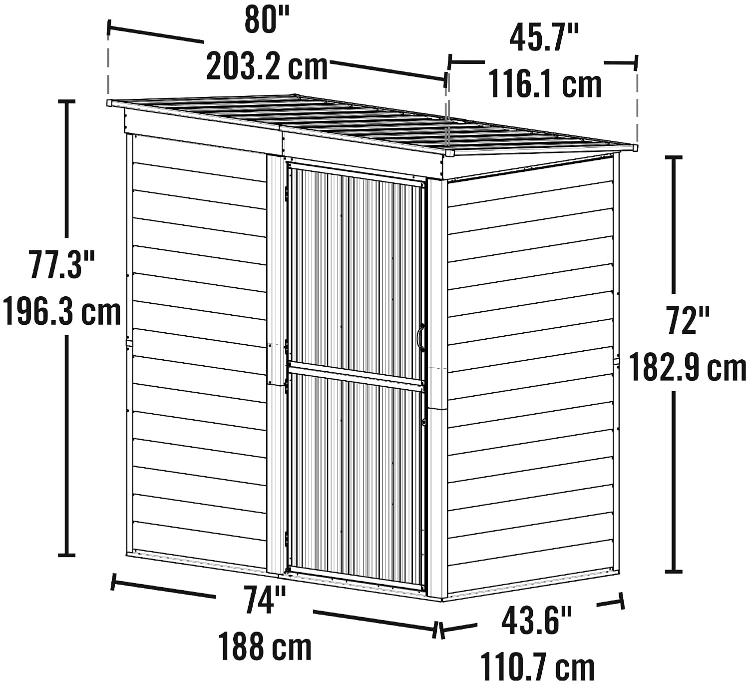 Compact Galvanized Steel Stora - Gardening Tools Of 评论和价格