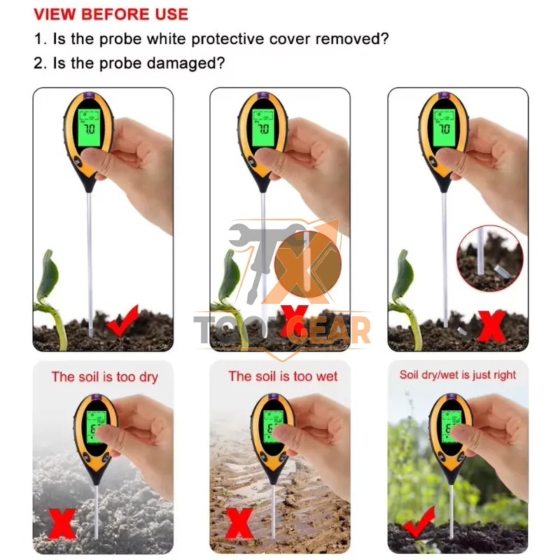 2026hotsale* 4 in 1 Soil PH Me - Soil Ph Meter 评论和价格