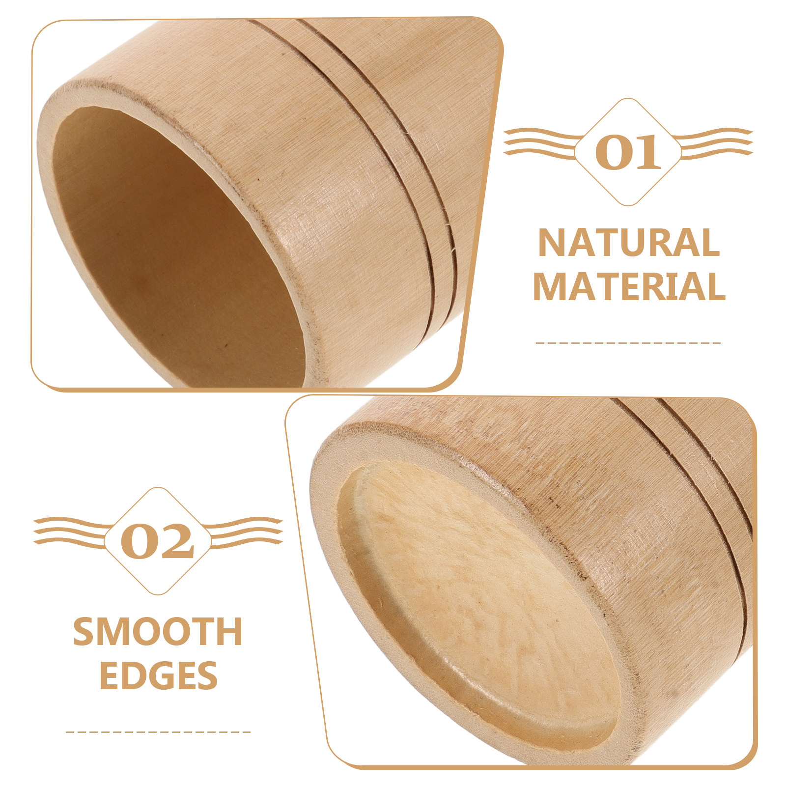 Mini Wood Storage Tube Japanes - Zen Gardening Tools 评论和价格