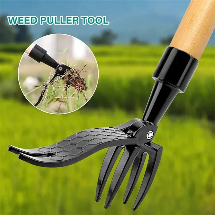 Stand Up Weed Puller Tool with - Gardening Tools To Remove Weeds 评论和价格