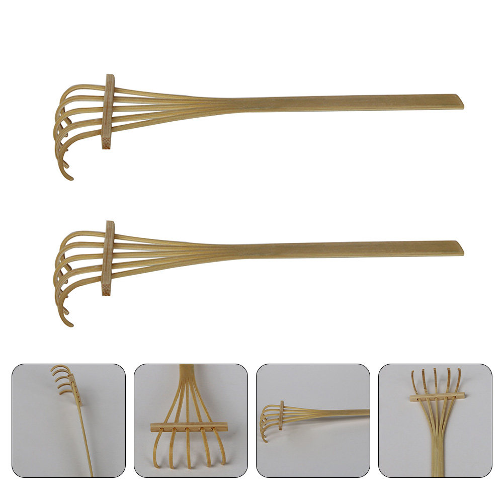 2Pcs Farm Sand Table Rake Acce - Zen Gardening Tools 评论和价格
