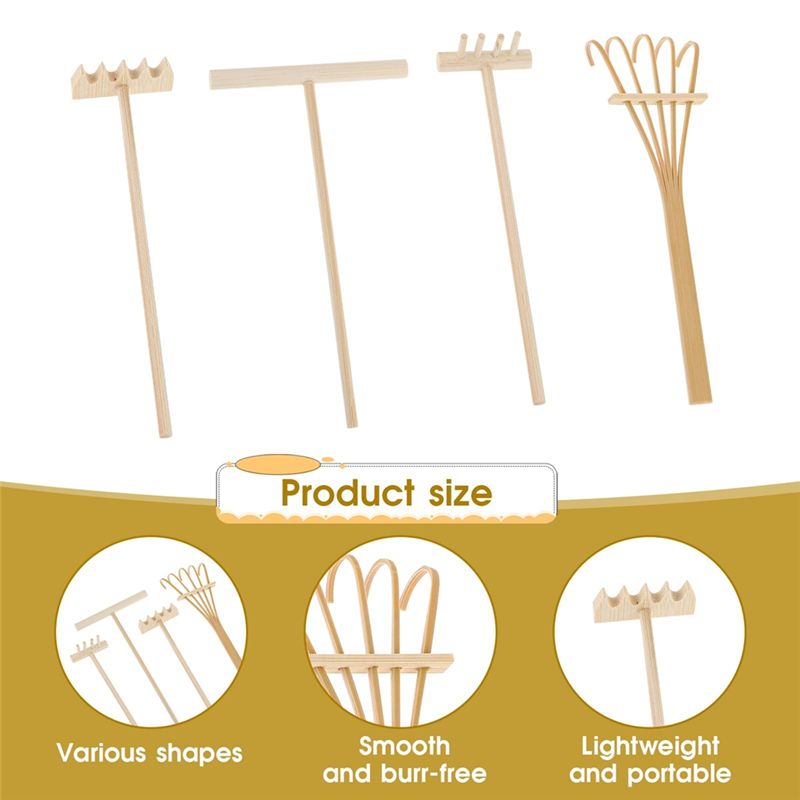 AEE4-Zen Garden Rake Tool Set  - Zen Gardening Tools 评论和价格
