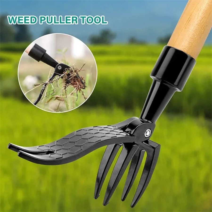 Stand Up Weed Puller Tool with - Gardening Tools To Remove Weeds 评论和价格