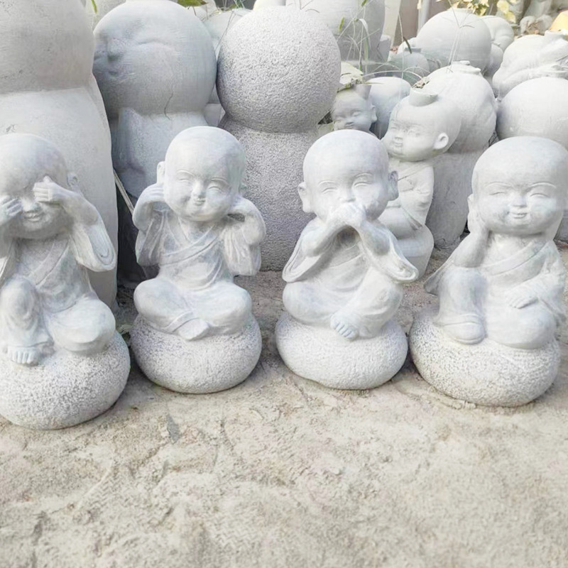 Little novice monk ornament Sc - Zen Gardening Tools 评论和价格