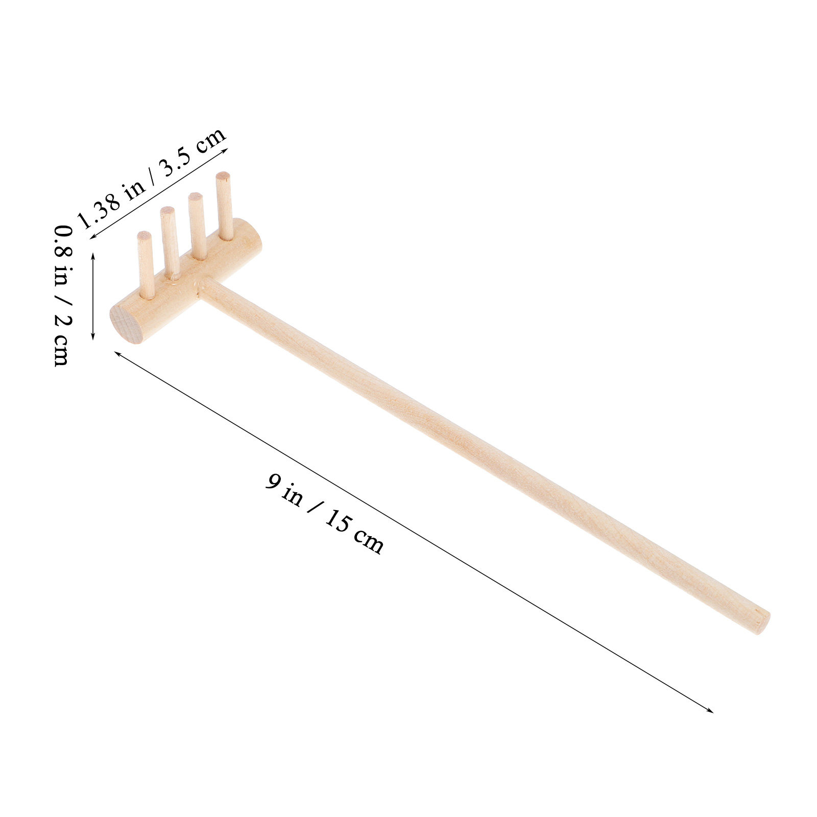 10Pcs Mini Bamboo Zen Garden R - Zen Gardening Tools 评论和价格