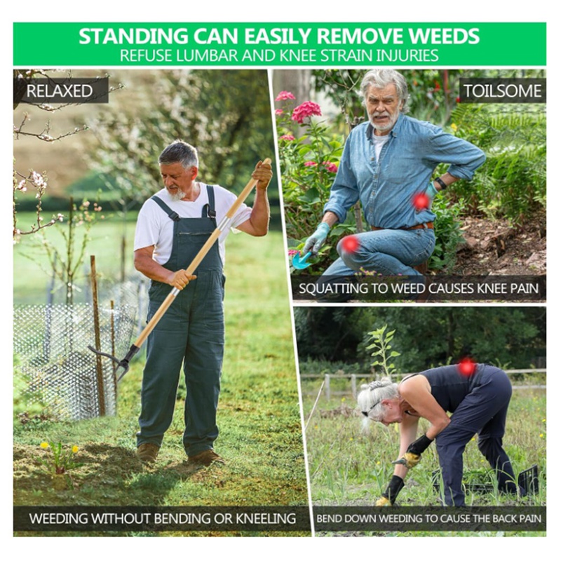 46 Inch Weed Puller Tool With  - Gardening Tools Long 评论和价格