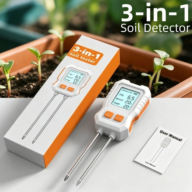 3-in-1 Digital Soil Tester wit - Soil Ph Meter 评论和价格