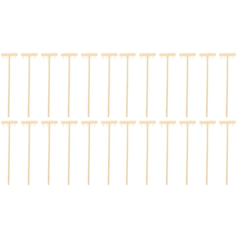 6pcs Mini Bamboo Rake Set for  - Zen Gardening Tools 评论和价格