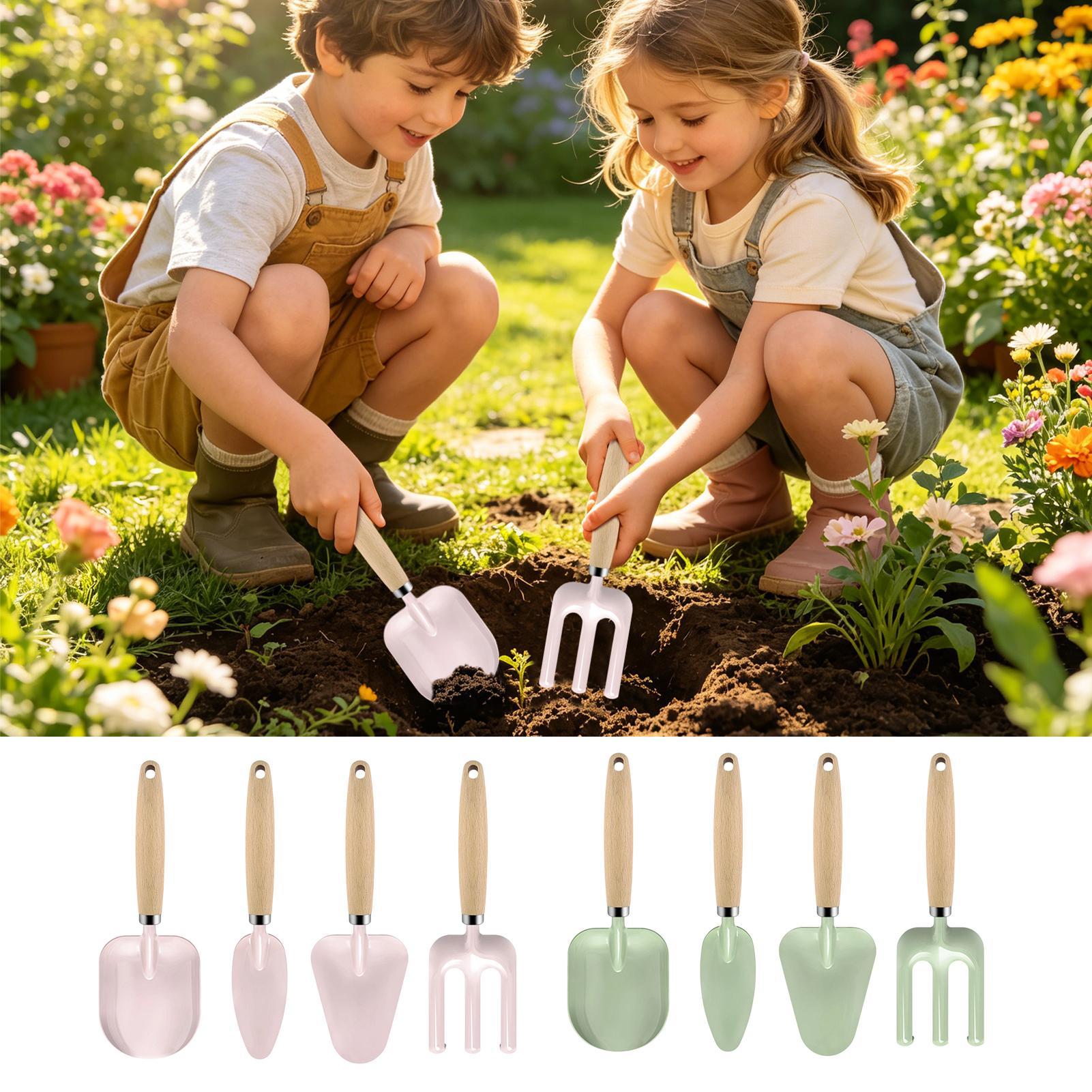 Kids Garden Tools Sensory Inte - Gardening Tools Girls 评论和价格