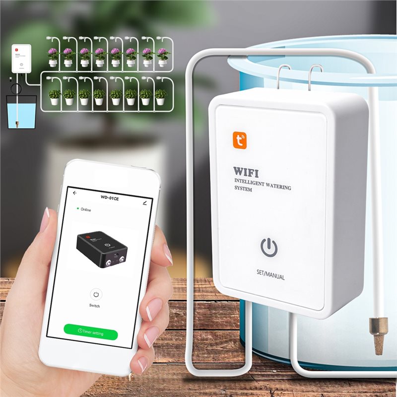 ABMR-Tuya Smart Wifi Garden Co - Drip Irrigation Kit 评论和价格