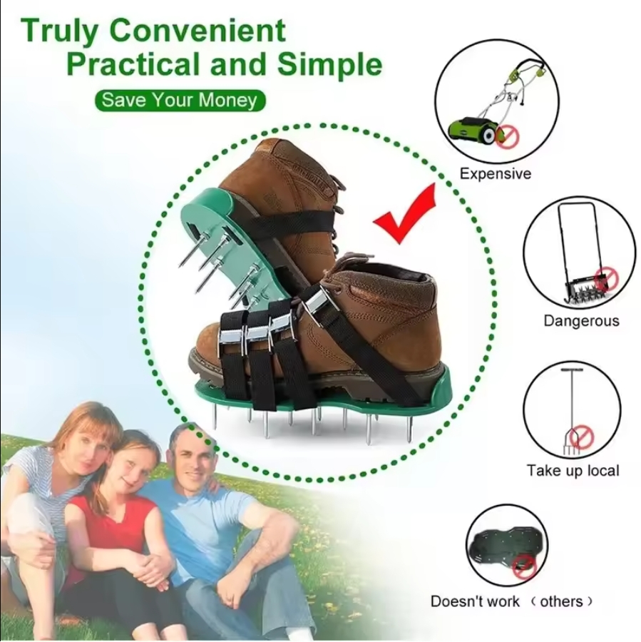 Garden Nail Shoes Grass Loose  - Gardening Tools Long 评论和价格