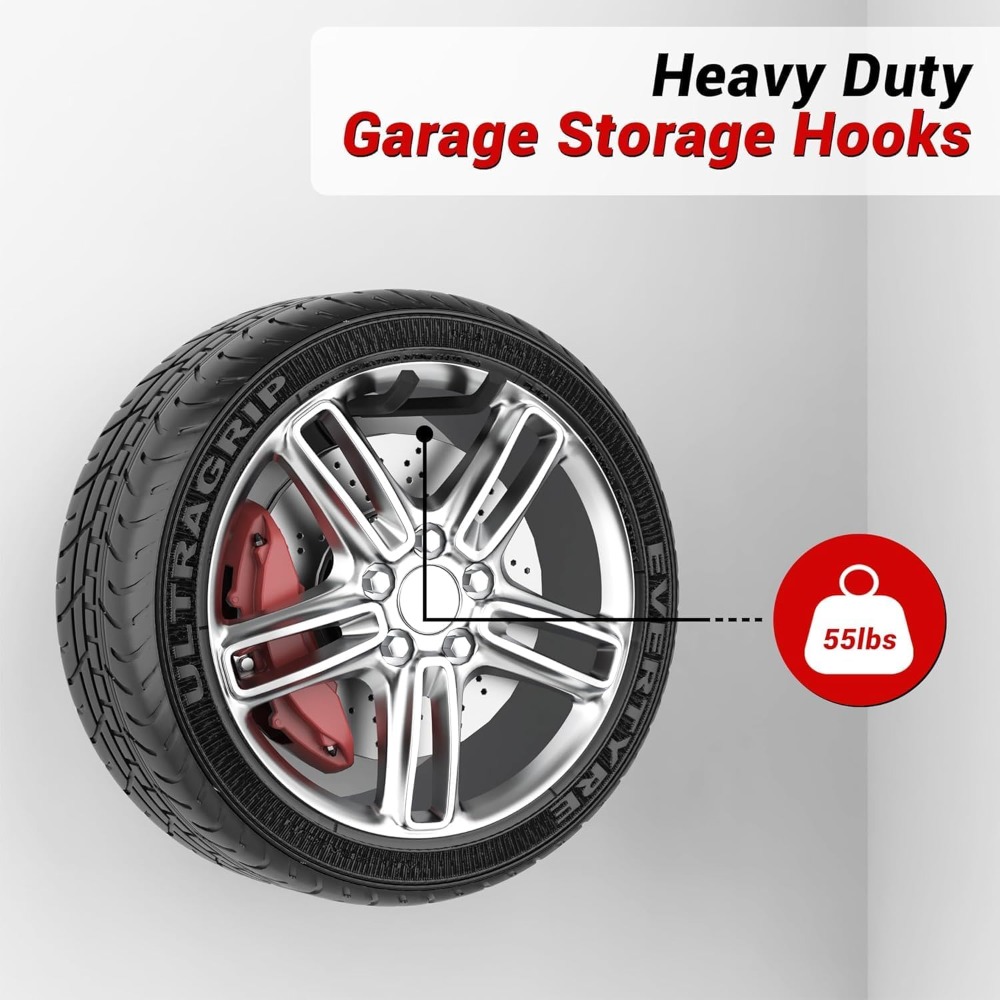 Heavy Duty Garage Storage Hook - Gardening Tools Of 评论和价格