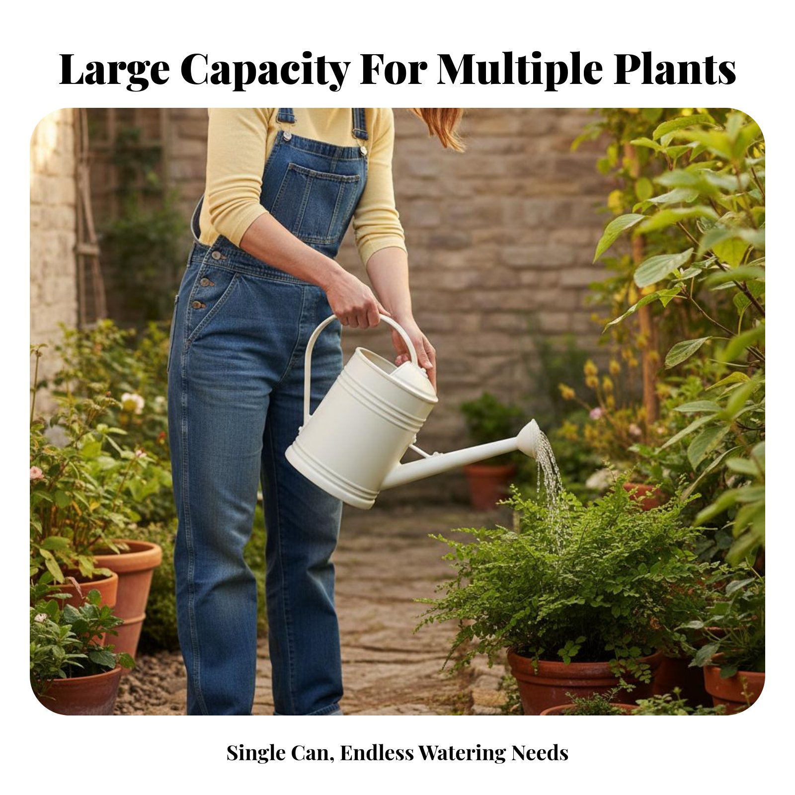 Watering Can with Long Spout P - Gardening Tools Long 评论和价格