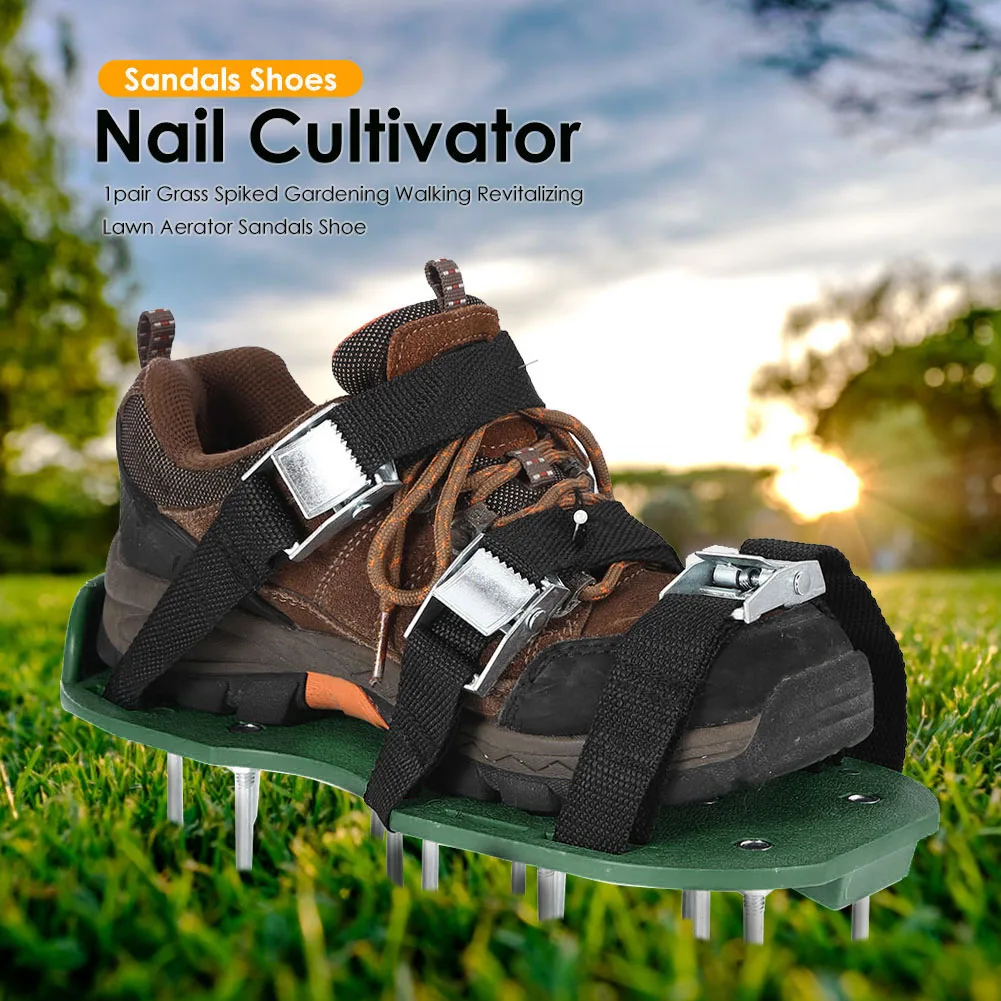Garden Nail Shoes Grass Loose  - Gardening Tools Long 评论和价格