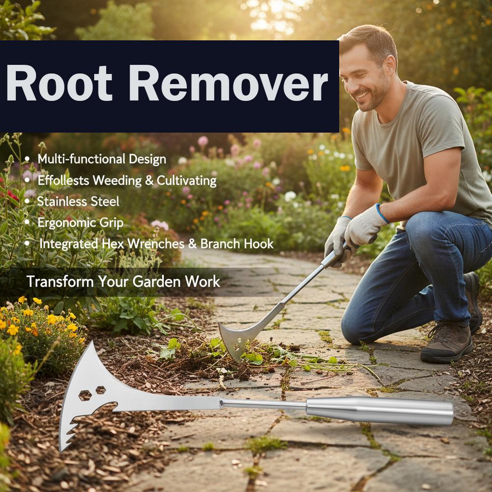L-Shaped Stainless Steel Crevi - Gardening Tools To Remove Weeds 评论和价格