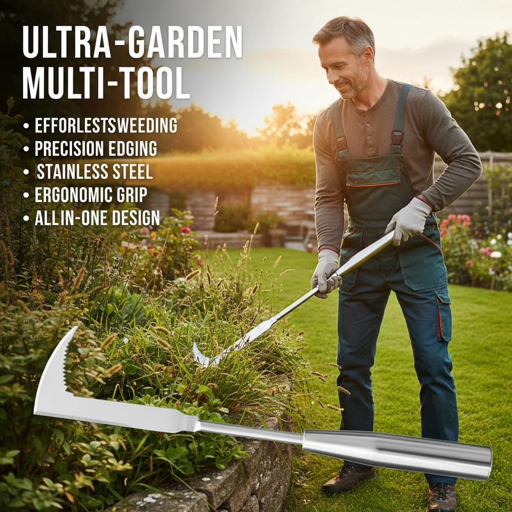 L-Shaped Stainless Steel Crevi - Gardening Tools To Remove Weeds 评论和价格