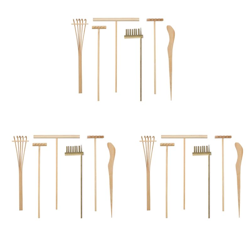 AT29-3X Mini Japanese Zen Gard - Zen Gardening Tools 评论和价格