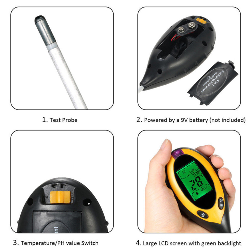 NEW 2026 LCD Soil PH Meter Tes - Soil Ph Meter 评论和价格