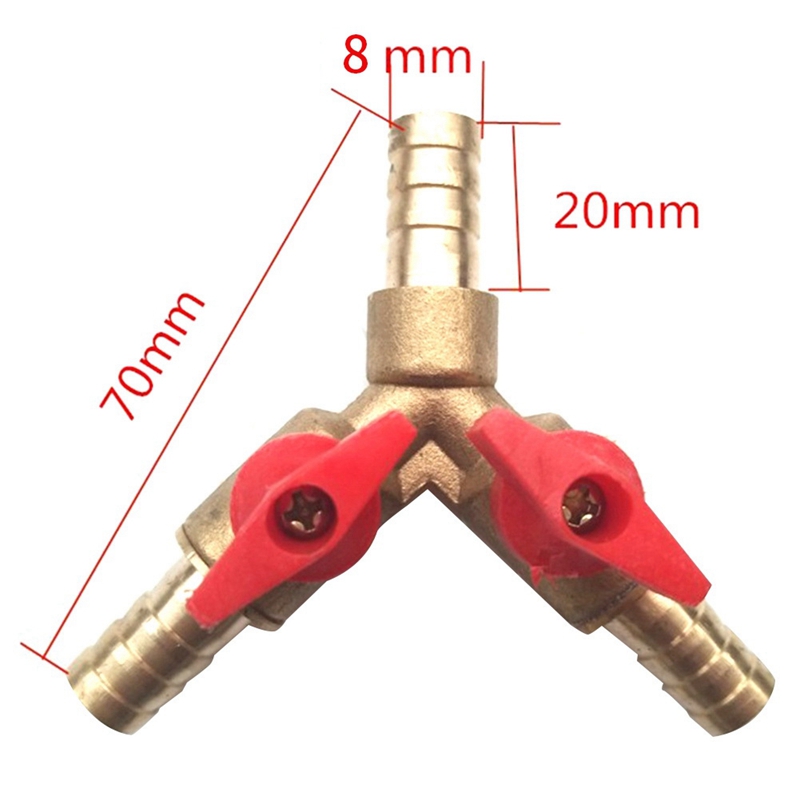 4Pcs 3 Way Shut Off Ball Valve - Gardening Tools Of 评论和价格