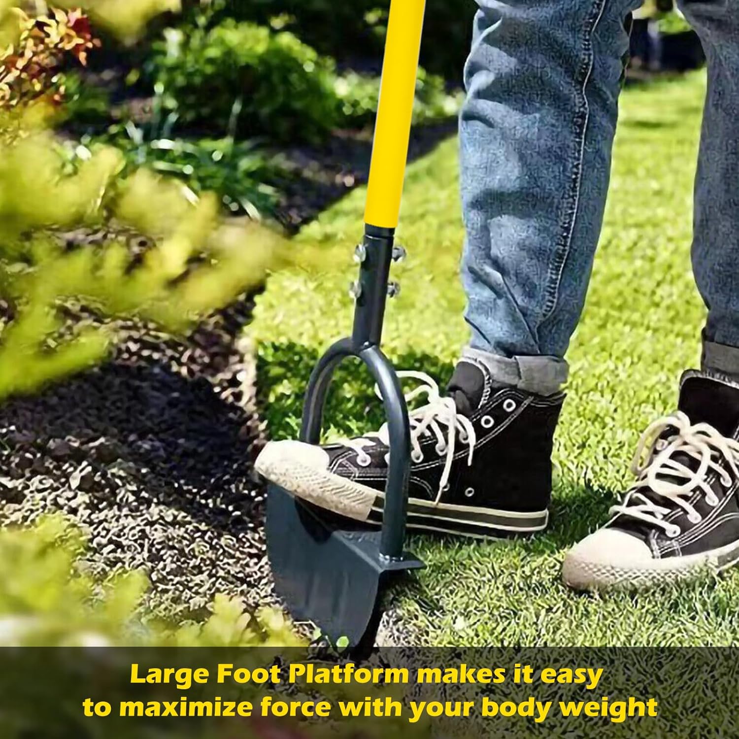 Half Moon Lawn Edger with Long - Gardening Tools Edger 评论和价格